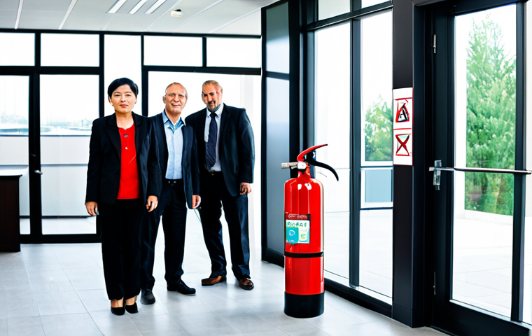 소방안전관리사 실무에서 흔히 발생하는 실수 - Fire Safety Training Session**

"A group of diverse professionals participating in a fire safety tra...
